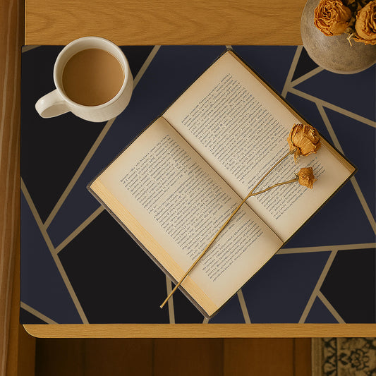 Buy Luxurious Black & Gold Table Mats & Runners | Online Pakistan