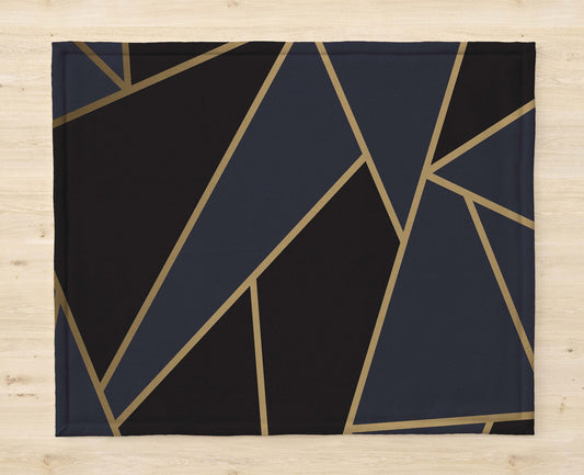 Buy Luxurious Black & Gold Table Mats & Runners | Online Pakistan