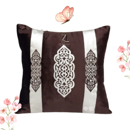 Chocolate Brown Velvet Cushion